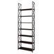 P&oacute;łka metalowa Loft Detale X-230b-2, Венге магія, Czarny, 18