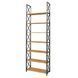 P&oacute;łka metalowa Loft Detale X-230b-2, Дуб крафт золотий, Czarny, 18