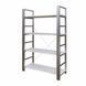 P&oacute;łka metalowa Loft Detale M-125-1, Сосна лофт біла, Szary, 18