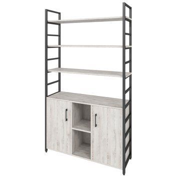 Стелаж металевий Loft Details MM-191b-2 Сосна лофт біла 126125 фото