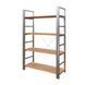 P&oacute;łka metalowa Loft Detale M-125-1, Дуб крафт золотий, Szary, 18