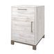 Szafka stacjonarna w gabinecie Loft Detale V-450-2-1, Сосна лофт біла, Szary