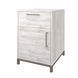 Szafka stacjonarna w gabinecie Loft Detale V-450-2-2, Сосна лофт біла, Szary