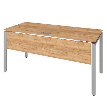 Офісний письмовий стіл Loft Details КM160 Дуб крафт золотий з царгой 31133 фото