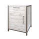Szafka stacjonarna w biurze Loft Detale V-550-2-3 w ramie, Сосна лофт біла, Szary