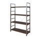 P&oacute;łka metalowa Loft Detale M-125-2, Венге вінтаж, Szary, 18