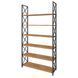 P&oacute;łka metalowa Loft Detale X-191b-2, Дуб крафт золотий, Czarny, 18