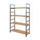 P&oacute;łka metalowa Loft Detale M-125-2, Дуб крафт золотий, Szary, 18