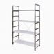 P&oacute;łka metalowa Loft Detale M-125-2, Сосна лофт біла, Szary, 18