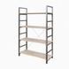 P&oacute;łka metalowa Loft Detale M-125-2, Сосна лофт кремова, Szary, 18